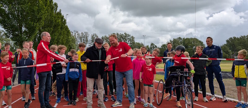 Feestelijke Opening Vernieuwde Atletiekbaan